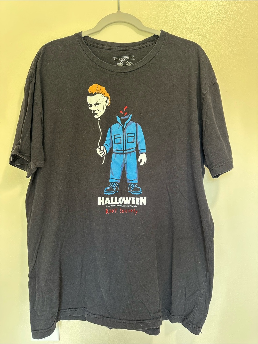 Riot Society Black Michael Myers Graphic Tee